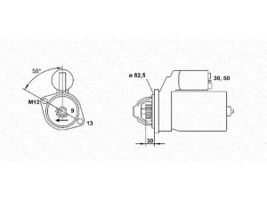 MAGNETI MARELLI 943253150010 starteris 
 Elektros įranga -> Starterio sistema -> Starteris
078911023D, 078911023DX
