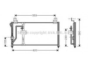 AVA QUALITY COOLING KA5027 kondensatorius, oro kondicionierius 
 Oro kondicionavimas -> Kondensatorius
OK9B261480