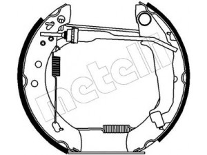 METELLI 51-0173 stabdžių trinkelių komplektas 
 Techninės priežiūros dalys -> Papildomas remontas