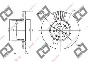 DJ PARTS BD1129 stabdžių diskas 
 Dviratė transporto priemonės -> Stabdžių sistema -> Stabdžių diskai / priedai
1404210912, 1404211012