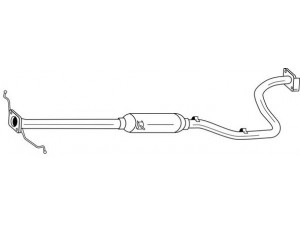 AKS DASIS SG74406 vidurinis duslintuvas