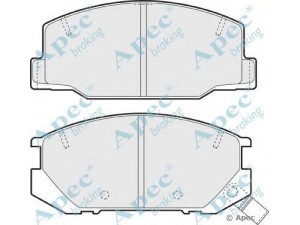 APEC braking PAD854 stabdžių trinkelių rinkinys, diskinis stabdys 
 Techninės priežiūros dalys -> Papildomas remontas
0449128280