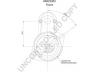 PRESTOLITE ELECTRIC 66925303 starteris
808818400A, HE2018400, HE2018400A