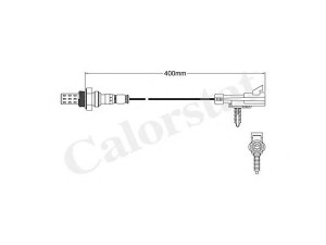 CALORSTAT by Vernet LS110019 lambda jutiklis
8-24576791-0, 12563312, 24576682