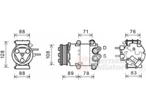 VAN WEZEL 1800K571 kompresorius, oro kondicionierius 
 Oro kondicionavimas -> Kompresorius/dalys
1718580, 1741457, 1747623, 1787455