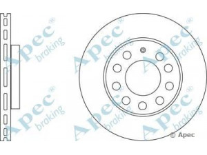 APEC braking DSK2577 stabdžių diskas 
 Stabdžių sistema -> Diskinis stabdys -> Stabdžių diskas
1ML615301