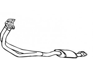 WALKER 16124 priekinis duslintuvas 
 Išmetimo sistema -> Duslintuvas
6504752, 6821346