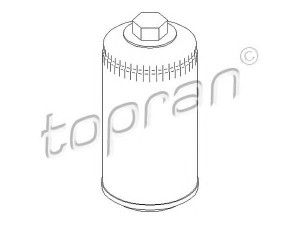 TOPRAN 101 574 alyvos filtras 
 Techninės priežiūros dalys -> Techninės priežiūros intervalai
074 115 561, 075 115 561