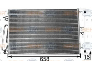 HELLA 8FC 351 300-311 kondensatorius, oro kondicionierius 
 Oro kondicionavimas -> Kondensatorius
13101840, 18 50 077, 18 50 080