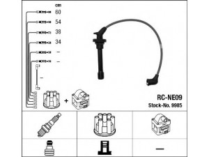 NGK 9985 uždegimo laido komplektas 
 Kibirkšties / kaitinamasis uždegimas -> Uždegimo laidai/jungtys
22440-0U000, 22440-0U010, 22440-41B02