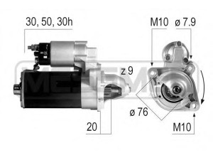 MESSMER 220147 starteris 
 Elektros įranga -> Starterio sistema -> Starteris
12 41 1 712 937, 12 41 1 740 373
