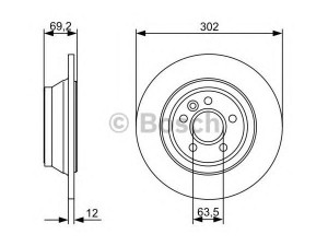 BOSCH 0 986 479 396 stabdžių diskas 
 Stabdžių sistema -> Diskinis stabdys -> Stabdžių diskas