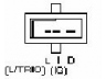 UNIPOINT F042A00070 kintamosios srovės generatorius 
 Elektros įranga -> Kint. sr. generatorius/dalys -> Kintamosios srovės generatorius
00219138, 00219202, 96190262, 96258990