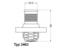 WAHLER 3463.89D termostatas, aušinimo skystis 
 Aušinimo sistema -> Termostatas/tarpiklis -> Thermostat
1336 N5, 1336 Q1, 96 300 66 780