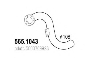 ASSO 565.1043 išleidimo kolektorius
5000769928