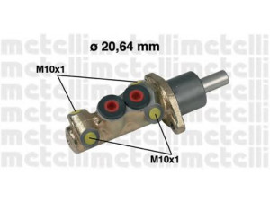 METELLI 05-0193 pagrindinis cilindras, stabdžiai 
 Stabdžių sistema -> Pagrindinis stabdžių cilindras
77 00 734 129, 77 02 145 667, 77 00 734 129