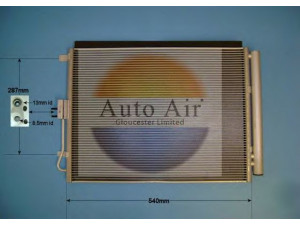 AUTO AIR GLOUCESTER 16-9975 kondensatorius, oro kondicionierius 
 Oro kondicionavimas -> Kondensatorius
97606A5800