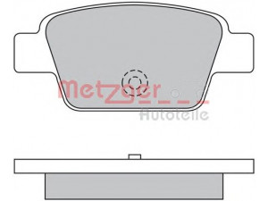 METZGER 1170131 stabdžių trinkelių rinkinys, diskinis stabdys 
 Techninės priežiūros dalys -> Papildomas remontas
77362271, 77362768, 77363518, 77364590
