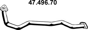 EBERSPÄCHER 47.496.70 išleidimo kolektorius 
 Išmetimo sistema -> Išmetimo vamzdžiai
17401-67080