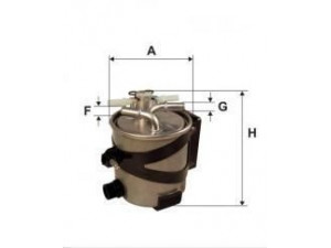 UNIFLUX FILTERS XN406 kuro filtras 
 Techninės priežiūros dalys -> Papildomas remontas
77 01 062 436, 77 01 067 123, 7701062436