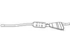 AKS DASIS SG10425 vidurinis duslintuvas