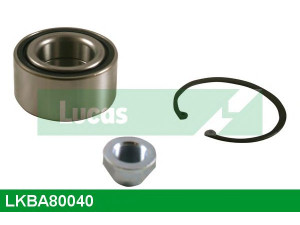 LUCAS ENGINE DRIVE LKBA80040 rato guolio komplektas 
 Ašies montavimas/vairavimo mechanizmas/ratai -> Rato stebulė/montavimas -> Rato guolis