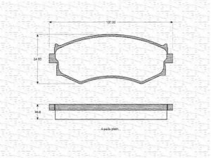 MAGNETI MARELLI 363702160905 stabdžių trinkelių rinkinys, diskinis stabdys 
 Techninės priežiūros dalys -> Papildomas remontas
45022-SA6-672, 45022-SH3-A02, 45022SA6672