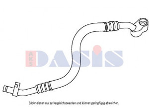 AKS DASIS 885891N aukšto slėgio linija, oro kondicionavimas 
 Oro kondicionavimas -> Žarnelės/vamzdeliai
2218301616, A2218301616