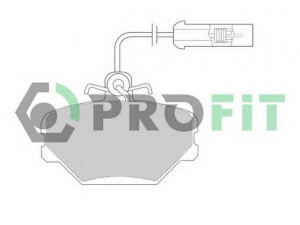 PROFIT 5000-0524 stabdžių trinkelių rinkinys, diskinis stabdys 
 Techninės priežiūros dalys -> Papildomas remontas
5888781, 5892330, 793382, 794079