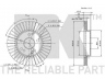 NK 313308 stabdžių diskas 
 Dviratė transporto priemonės -> Stabdžių sistema -> Stabdžių diskai / priedai
1244211612, 1244212712, 1294210312