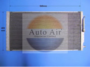 AUTO AIR GLOUCESTER 16-9704 kondensatorius, oro kondicionierius
