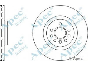 APEC braking DSK2966 stabdžių diskas 
 Dviratė transporto priemonės -> Stabdžių sistema -> Stabdžių diskai / priedai
569154, 93188445, 93188445