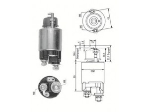 MAGNETI MARELLI 940113050231 solenoidinis jungiklis, starteris
8942510881