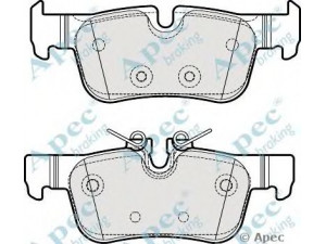 APEC braking PAD2007 stabdžių trinkelių rinkinys, diskinis stabdys
34216859917