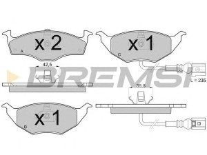 BREMSI BP3031 stabdžių trinkelių rinkinys, diskinis stabdys 
 Techninės priežiūros dalys -> Papildomas remontas
6Q0698151B, 6Q0698151B, 6Q0698151B