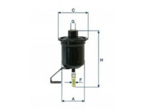 UNIFLUX FILTERS XB280 kuro filtras 
 Techninės priežiūros dalys -> Papildomas remontas
23300-16330