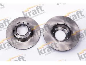 KRAFT AUTOMOTIVE 6041020 stabdžių diskas 
 Stabdžių sistema -> Diskinis stabdys -> Stabdžių diskas
601 420 00 72, 601 420 02 72, 601 421 04 12