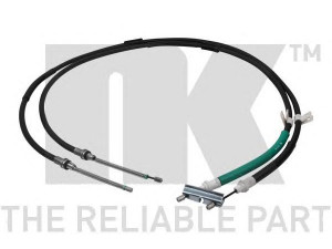 NK 9025186 trosas, stovėjimo stabdys 
 Stabdžių sistema -> Valdymo svirtys/trosai
1479552, 5S512A603BA