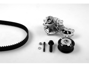 GK K980148G vandens siurblio ir paskirstymo diržo komplektas 
 Aušinimo sistema -> Vandens siurblys/tarpiklis -> Vandens siurblys