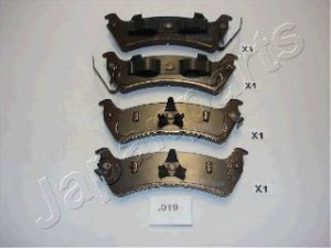 JAPANPARTS PP-019AF stabdžių trinkelių rinkinys, diskinis stabdys 
 Techninės priežiūros dalys -> Papildomas remontas
4883717AA