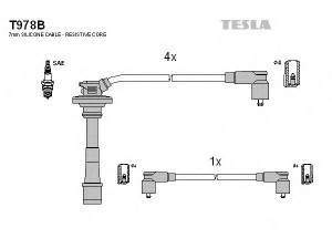 TESLA T978B uždegimo laido komplektas