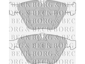 BORG & BECK BBP1894 stabdžių trinkelių rinkinys, diskinis stabdys 
 Techninės priežiūros dalys -> Papildomas remontas
34112283764, 34112283865, 34116753668