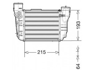 CTR 1231016 tarpinis suslėgto oro aušintuvas, kompresorius
8E0145805Q