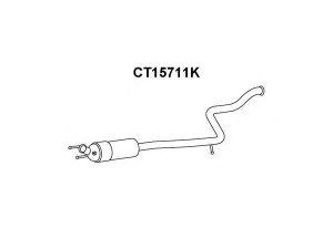 VENEPORTE CT15711K katalizatoriaus keitiklis
1731NA