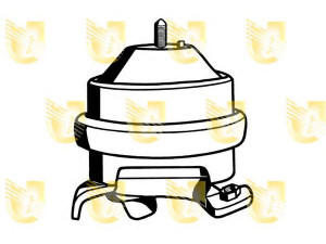 UNIGOM 396042 variklio montavimas 
 Variklis -> Variklio montavimas -> Variklio montavimo rėmas
191199279C, 191199279C, 357199279C