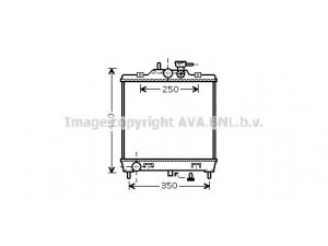 AVA QUALITY COOLING KA2064 radiatorius, variklio aušinimas 
 Aušinimo sistema -> Radiatorius/alyvos aušintuvas -> Radiatorius/dalys
2531007100, 2531007110, 2531007111