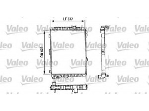 VALEO 883863 radiatorius, variklio aušinimas 
 Aušinimo sistema -> Radiatorius/alyvos aušintuvas -> Radiatorius/dalys
093121251F, 855121251D, 855121251E