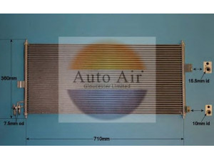 AUTO AIR GLOUCESTER 16-6204 kondensatorius, oro kondicionierius 
 Oro kondicionavimas -> Kondensatorius
140243, 92100BM400, 92110BM400