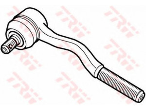 TRW JTE525 skersinės vairo trauklės galas 
 Vairavimas -> Vairo mechanizmo sujungimai
4504560010, 4504560011, 4504560012