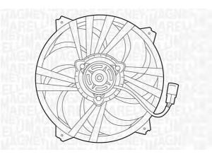 MAGNETI MARELLI 069422378010 ventiliatorius, radiatoriaus 
 Aušinimo sistema -> Oro aušinimas
1250.G1